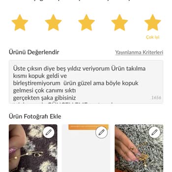 Trendyol Kötü Yorumları Yayınlamıyor