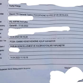 Poco Cep Telefonları Poço Arıza Sorunu