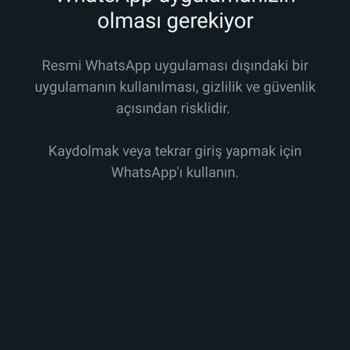 WhatsApp Aero Son Sürüm Beta Ban