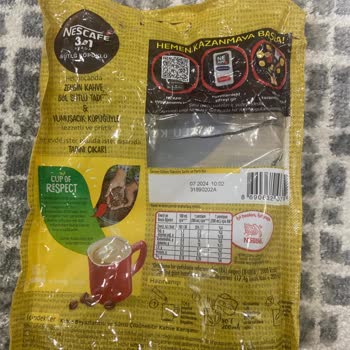 Nescafe Çoklu Paket Şifre Hayal Kırıklığı