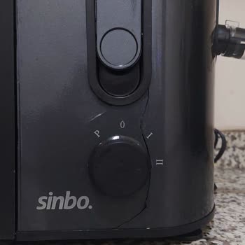 Sinbo Yeni Alınan Meyve Sıkacağının Kısa Sürede Hasar Görmesi