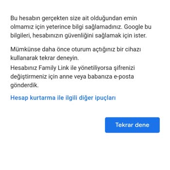 Gmail Hesabı Kurtarmak İçin