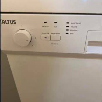 Altus Bulaşık Makinesi Yıkamıyor