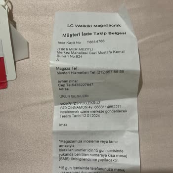 LCW Kusurlu Ürün Satıyor