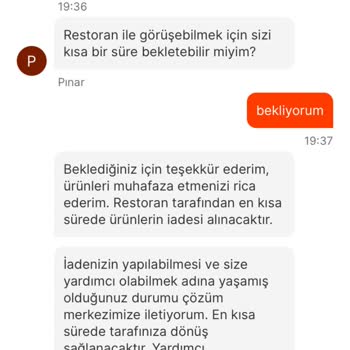 Migros Yemek İade İçin 4 Saattir Müşteri Temsilcilerinin Oyalaması