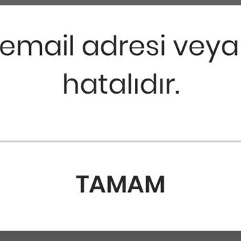 Mavi Jean Mobil Uygulama Giriş Problemi