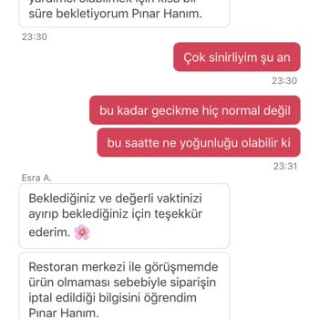 Burger King İptal Edilen Siparişler