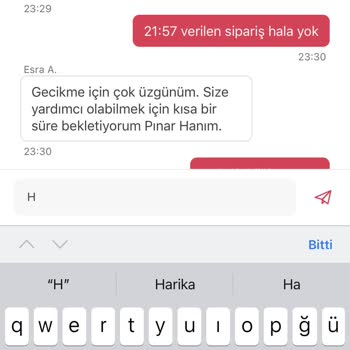 Burger King İptal Edilen Siparişler