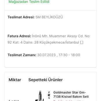 Aprilla Kişisel Bakım Aletleri Beni Bitirdiniz