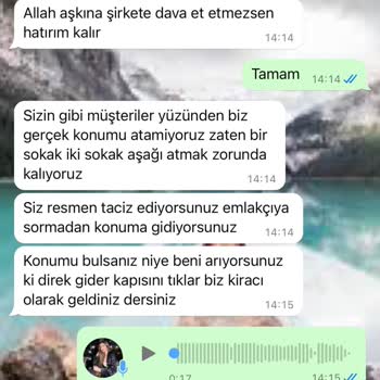 İstanbul Atlantis Gayrimenkul Yetkili Kişi Hakaret Etti