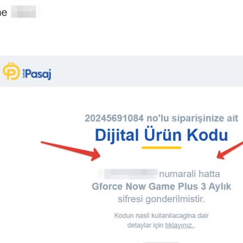 Geforce Now Powered By Game+ "Game Plus " Aboneliği Satın Aldım Ancak Kod Elime Ulaşmadı.