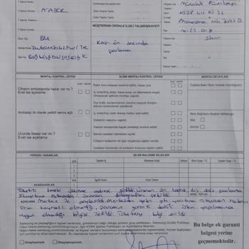 Samsung Bulaşık Makinesi Kapak Paslanması