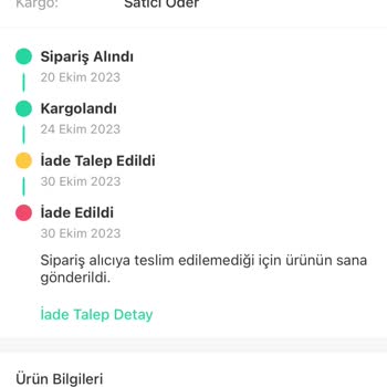 Trendyol Express Kargom Kayboldu, İade Ve Tazmin Talebi