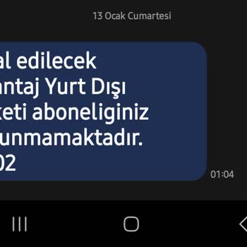 Turkcell Faturama Ek Ücret Yansıtılması Şikayeti
