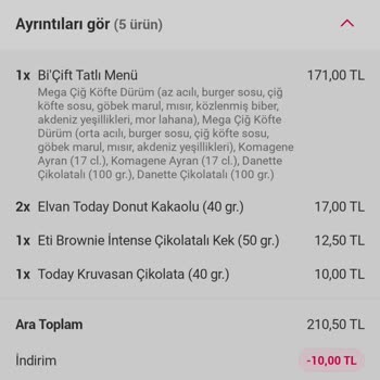 Yemeksepeti Eksik Ve Hatalı Gelen Sipariş