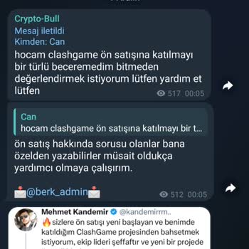 Telegram Kripto Kanallarının Şüpheli Faaliyetleri