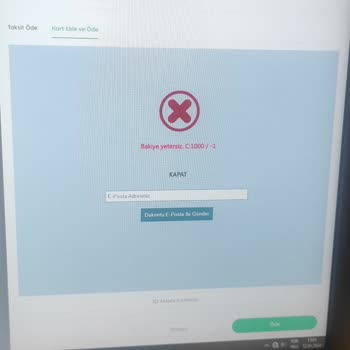 Hopipay Kartsız Taksitli Kredi Ödeme Yapılamaması