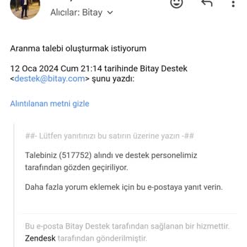 Bitay Müşteri Hizmetleri Sorunları Ve Çözüm Beklentileri