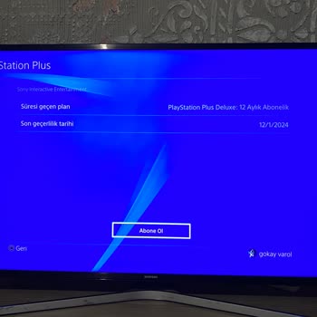PlayStation Abone Ödemesi Aldı Ama Abonelik Kapandı
