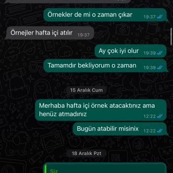 Organizasyona Dair Herşey (organizasyonadairhersey_) Organizasyonadairhersey_ Kusurlu / Eksik Ürün Gönderildi