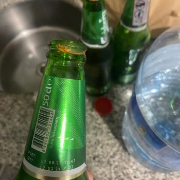 Carlsberg Carslberg Şişe Küflenmiş Kapak