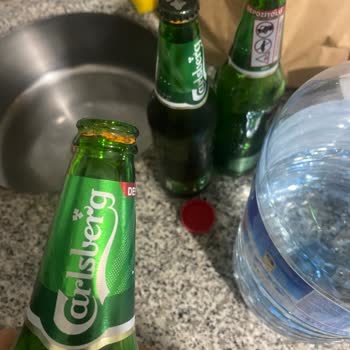 Carlsberg Carslberg Şişe Küflenmiş Kapak