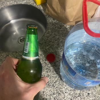 Carlsberg Carslberg Şişe Küflenmiş Kapak
