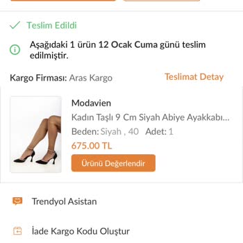 Aras Kargo Teslim Edildi Deyip Teslim Etmedi