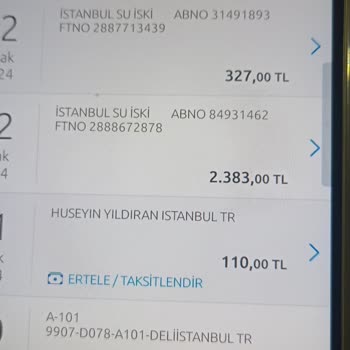 İBB - İstanbul Büyükşehir Belediyesi Abonelik Karmaşasında Kaybolan 2383 TL!