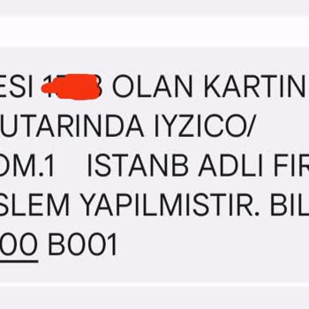 iyzico Bilgim Dışı Alışveriş