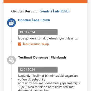 MNG Kargo Kargo Şirketi Zile Basmadan İade Yapıyor!