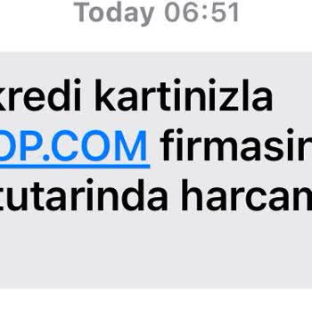 Enpara Kredi Kartı Bilgim Dışı Harcama
