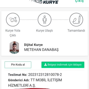 Dijital Kurye Telekomünikasyon Sağlayıcısı Ve Kurye Hizmeti Mağduriyeti