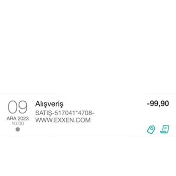 Exxen'e Üye Olmadığım Halde Hesabımdan Para Çekiliyor