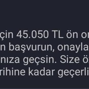 İş Bankası Ön Onaylı Kredi Red