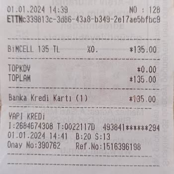 BİM 135 TL Yüklemesi Gelmedi