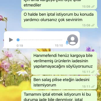 Qarmacha İptal İade Yapmıyor