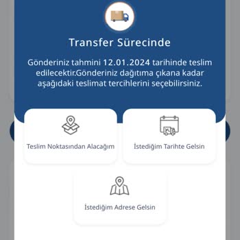 Ürünü Zamanında Getirmeyen Yurtiçi Kargo