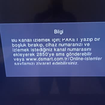 D-Smart Pişmanlıktır Ücretini Ödediğiniz Hizmeti Alamazsınız