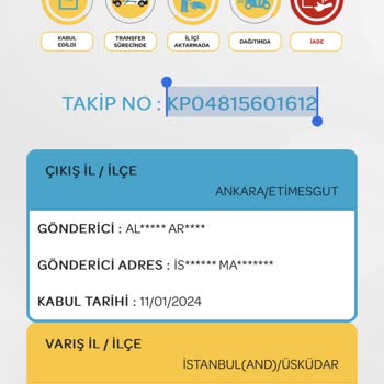 PTT Kargo Gönderiyi Getirmeden Ulaşamadık Yazıyor