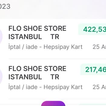 FLO Ayakkabı FLO Plus Cüzdandan İade Tam Yapılmıyor