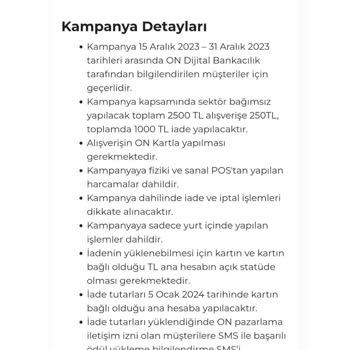 Burgan Bank Onbank Yılbaşı Kampanya İadesini Yatırmadı