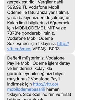 Vodafone App Store Faturası Şoku: İzinsiz Abonelik!