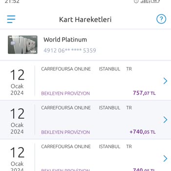 Carrefour Sipariş İptal Ve Ödeme Sorunu