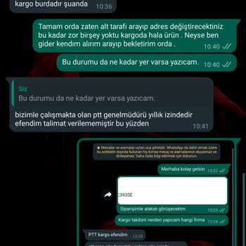 Tesettür Çarşım Kargo Sorunumu Çözmediler