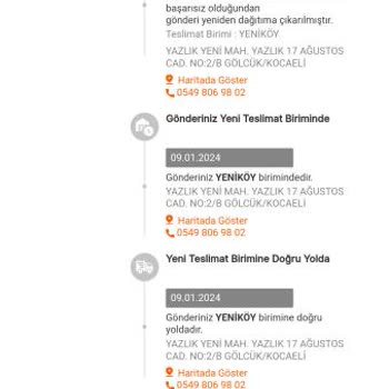 MNG Kargo 5 Gündür Kargoyu Teslim Edemiyor.