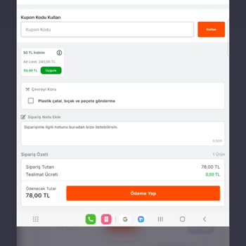 MoneyPay Hazır Limit Ödeme Ekranında Hata Bildirimi