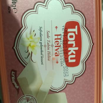 Torku Tahin Helvasının Kıvamı Ve Tadı Beklentileri Karşılamıyor