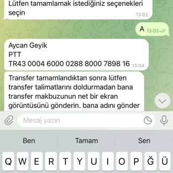 Telegram WhatsApp Üzerinden Şüpheli Kazanç Vaadi