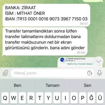 Telegram WhatsApp Üzerinden Şüpheli Kazanç Vaadi